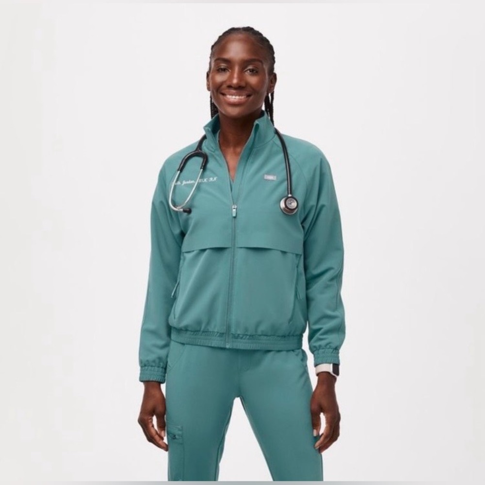 Figs Sydney Scrub Jacket (S) and Zamora Jogger set (SP) NWOT